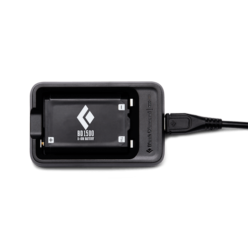 laydown image of BD 1500 Battery + Charger