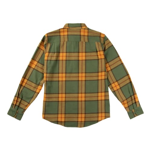 laydown image of Calico Flannel Shirt