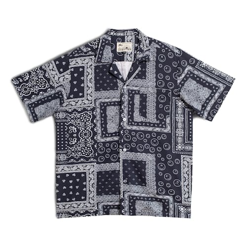 laydown image of Bandana Camp Shirt
