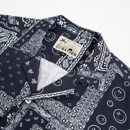 lifestyle image of Bandana Camp Shirt