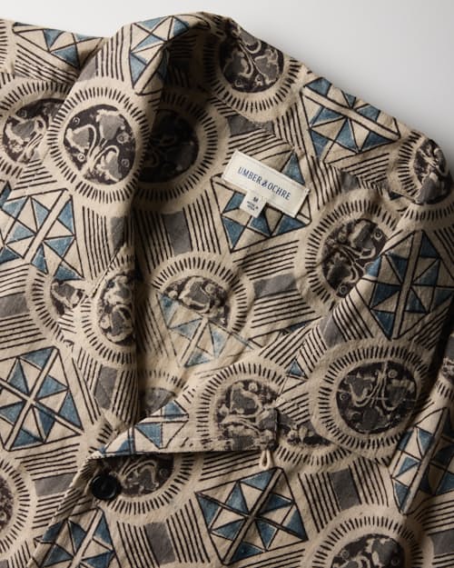 laydown detail image of Khushi Camp Shirt