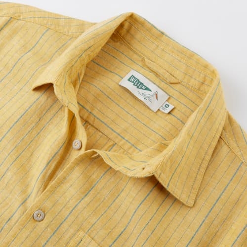 laydown image of Easy Hemp Short Sleeve Shirt