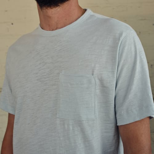laydown image of Slub Pocket T-Shirt
