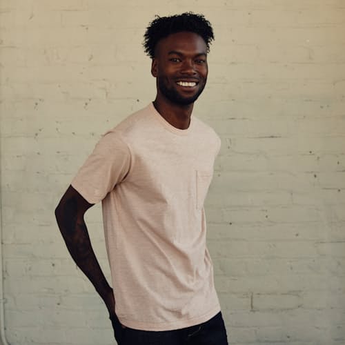 lifestyle image of Slub Pocket T-Shirt