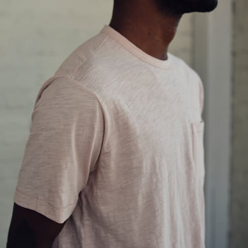 lifestyle image of Slub Pocket T-Shirt