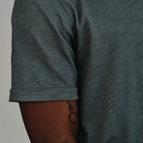 lifestyle image of Slub Polo Shirt
