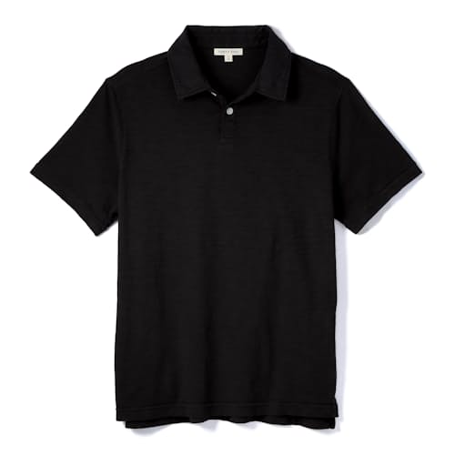 laydown image of Slub Polo Shirt