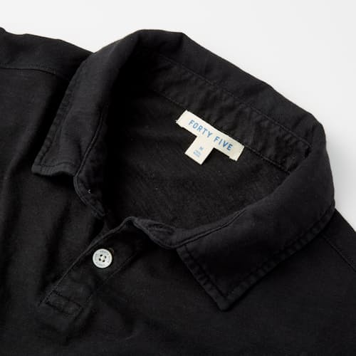 laydown image of Slub Polo Shirt