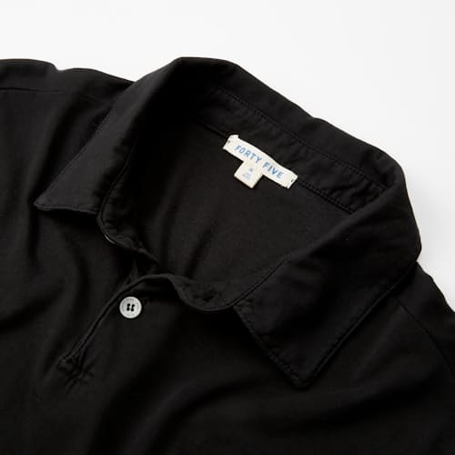 laydown image of Supima Polo Shirt