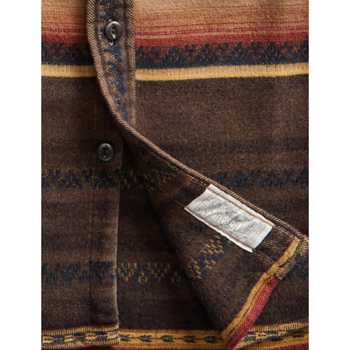 laydown image of Matlock Flannel Workshirt
