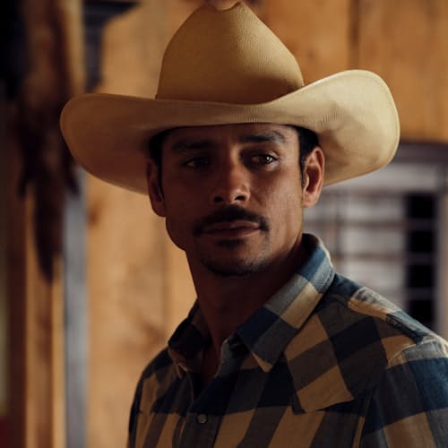 lifestyle image of Buffalo Western Shirt