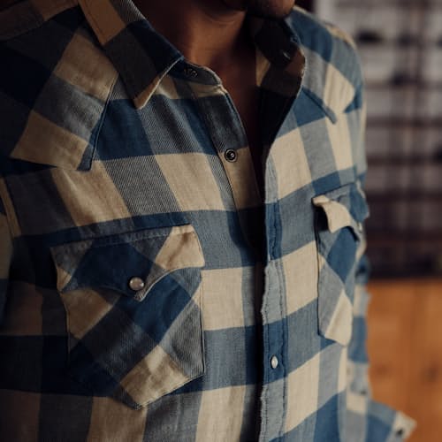 lifestyle image of Buffalo Western Shirt