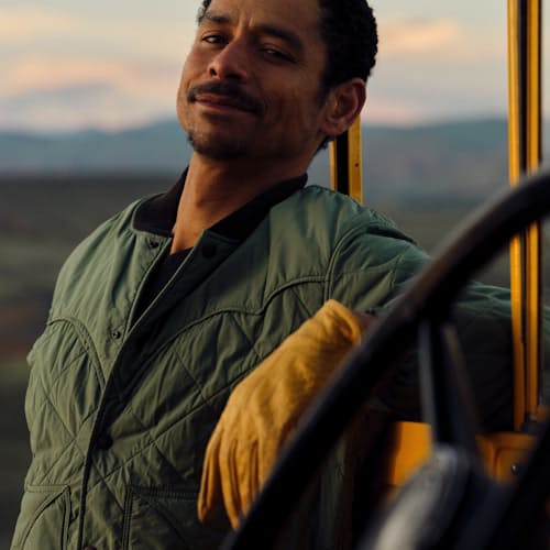 laydown image of Helston Jacket