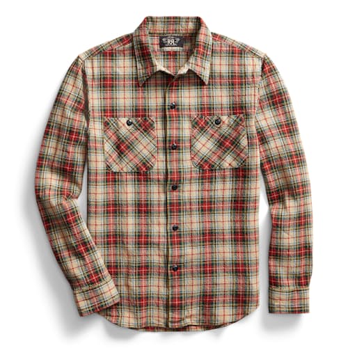 laydown image of Universal Camp Shirt