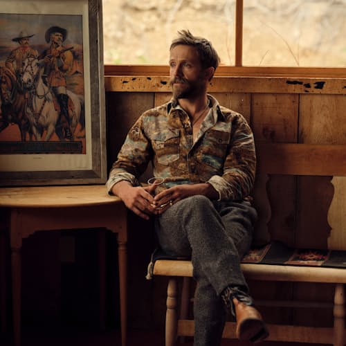laydown image of Freeport Work Shirt