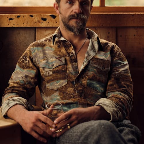 laydown image of Freeport Work Shirt