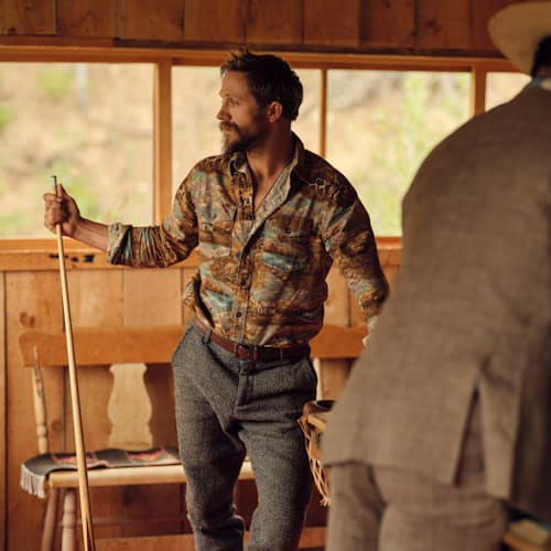 laydown image of Freeport Work Shirt