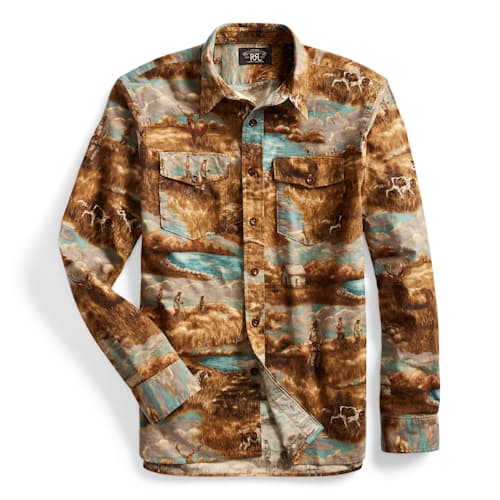 laydown image of Freeport Work Shirt