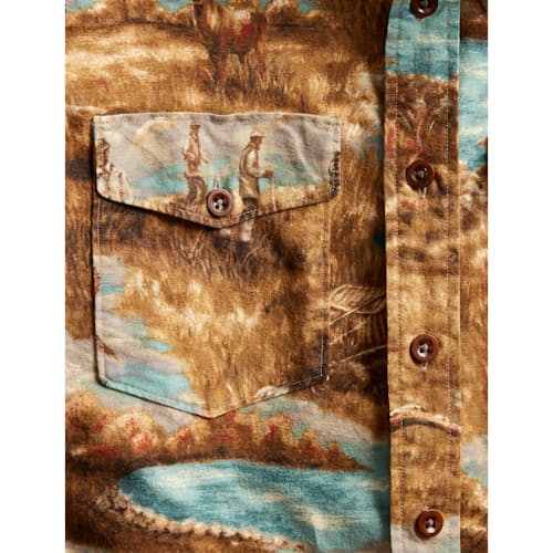 laydown image of Freeport Work Shirt