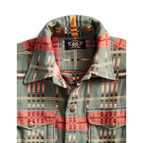 laydown image of Brown Bear Overshirt