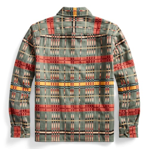 laydown image of Brown Bear Overshirt