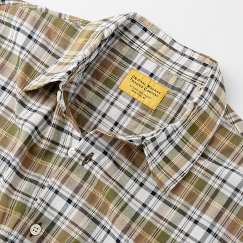 laydown image of Lax Short Sleeve Shirt