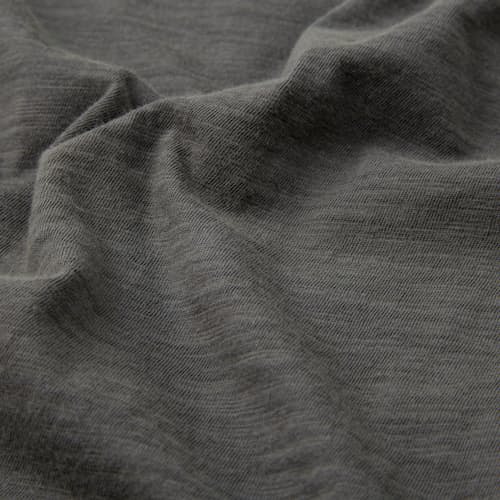 lifestyle image of Slub Curved Hem T-Shirt