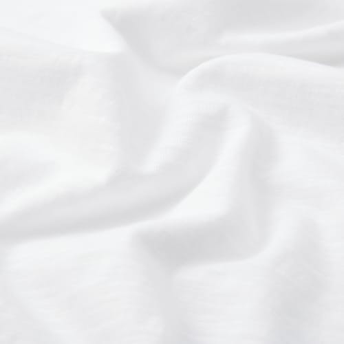 laydown detail image of Slub Curved Hem T-Shirt