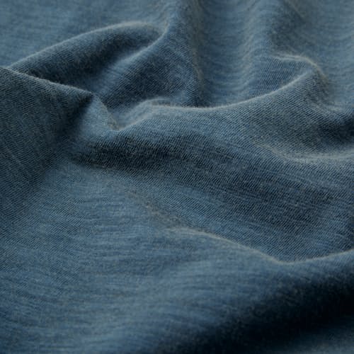 lifestyle image of Slub Curved Hem T-Shirt