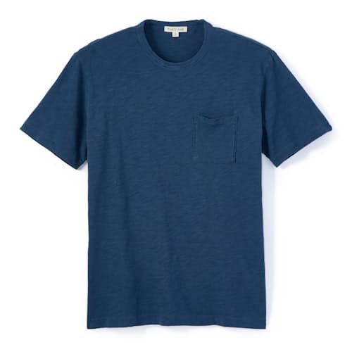 laydown image of Slub Pocket T-Shirt