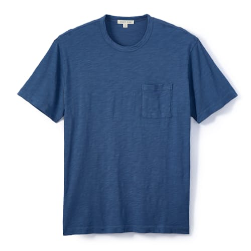laydown image of Slub Pocket T-Shirt