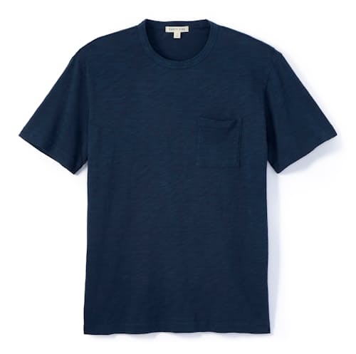 laydown image of Slub Pocket T-Shirt