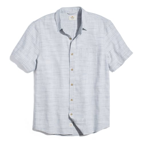 laydown image of Selvage Short Sleeve Shirt