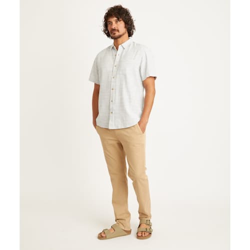 lifestyle image of Selvage Short Sleeve Shirt