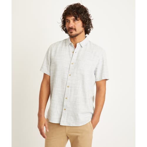 lifestyle image of Selvage Short Sleeve Shirt