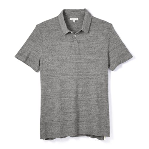 laydown image of Texture Polo Shirt