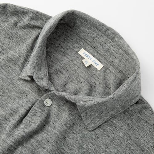 laydown image of Texture Polo Shirt