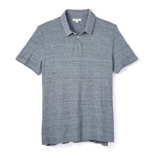laydown image of Texture Polo Shirt