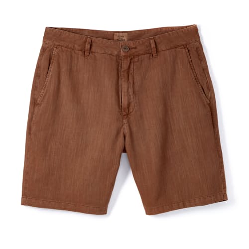 laydown image of 365 Cotton Linen Short - 7"