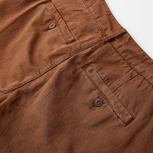 laydown image of 365 Cotton Linen Short - 7"