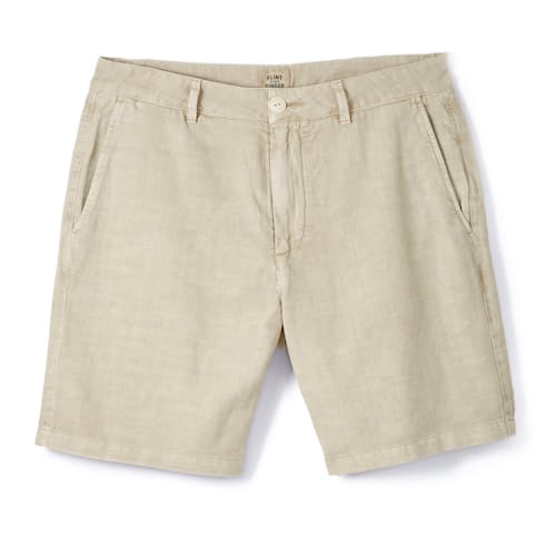 laydown image of 365 Cotton Linen Short - 7"