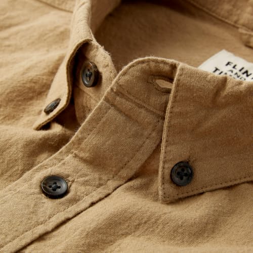 laydown image of Cotton Linen Shirt