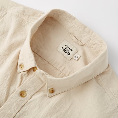 laydown image of Cotton Linen Shirt