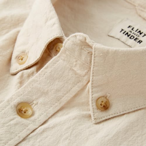 laydown image of Cotton Linen Shirt