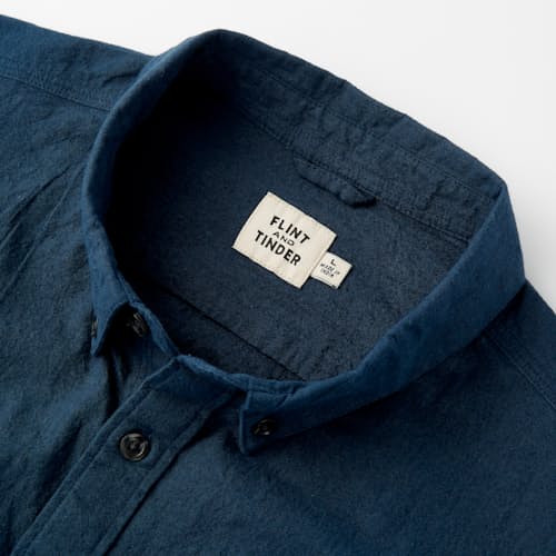 laydown image of Cotton Linen Shirt