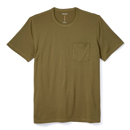 laydown image of 72-Hour Merino Pocket T-Shirt