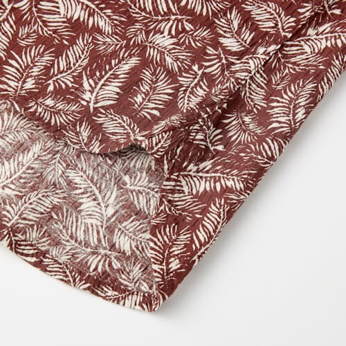 laydown image of Crinkle Cotton Easy Short Sleeve Shirt