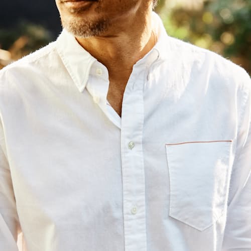 lifestyle image of MSL Pocket Long Sleeve Shirt