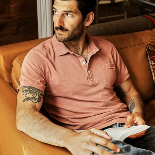 laydown image of Pensacola Polo-Exclusive