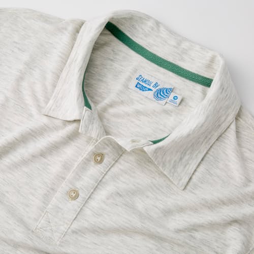 laydown image of Seawool Polo Shirt